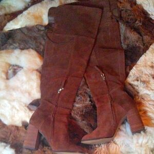 Brown Over-the-Knee Women's Boots Steve Madden